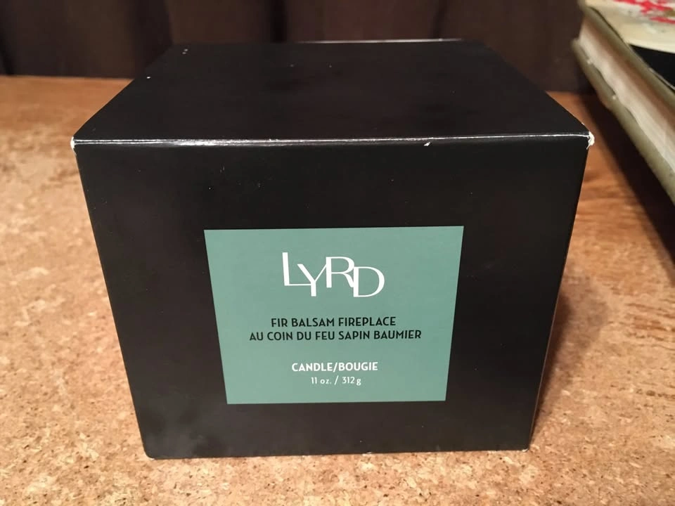AVON BALSAM FIREPLACE CANDLE NEW IN BOX 11OZ - photo 2