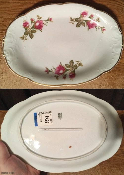 7pc Floral Plates & Picture Frame - Wawel, Betsy Rose - photo 2