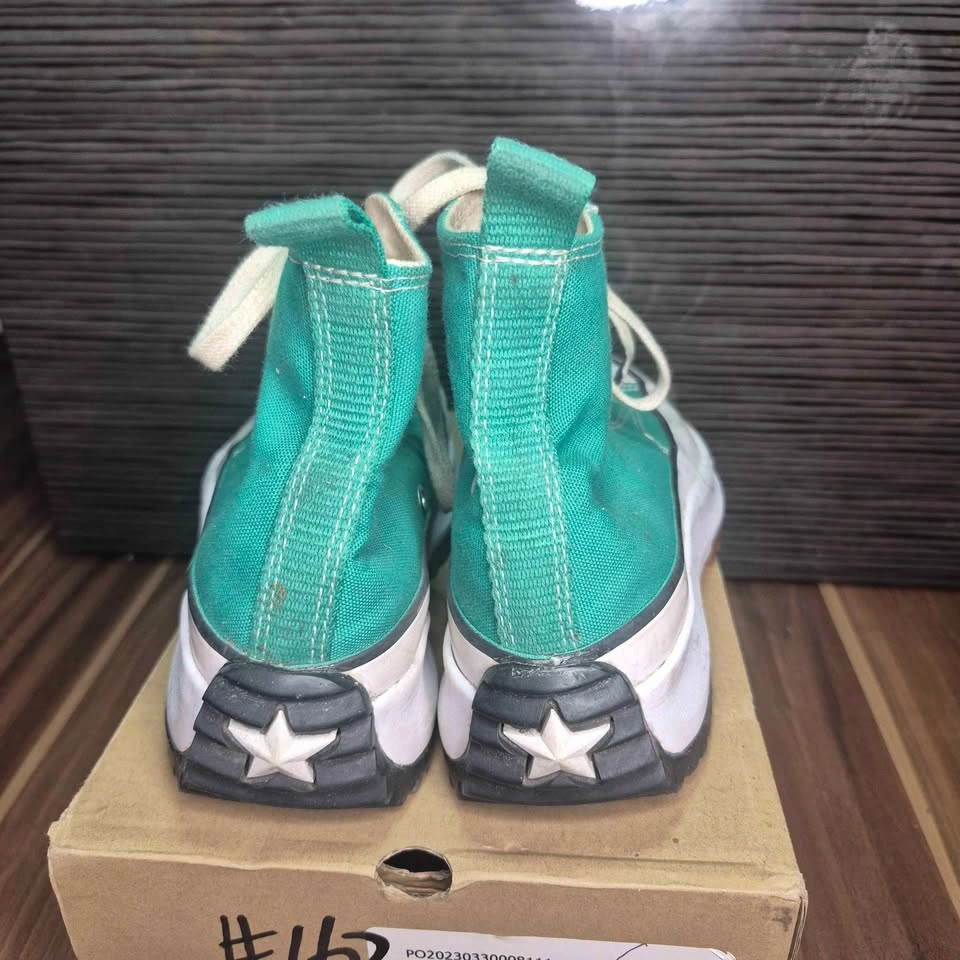 Converse Run Star Hike High Top Sneakers - Teal size 6 - photo 4