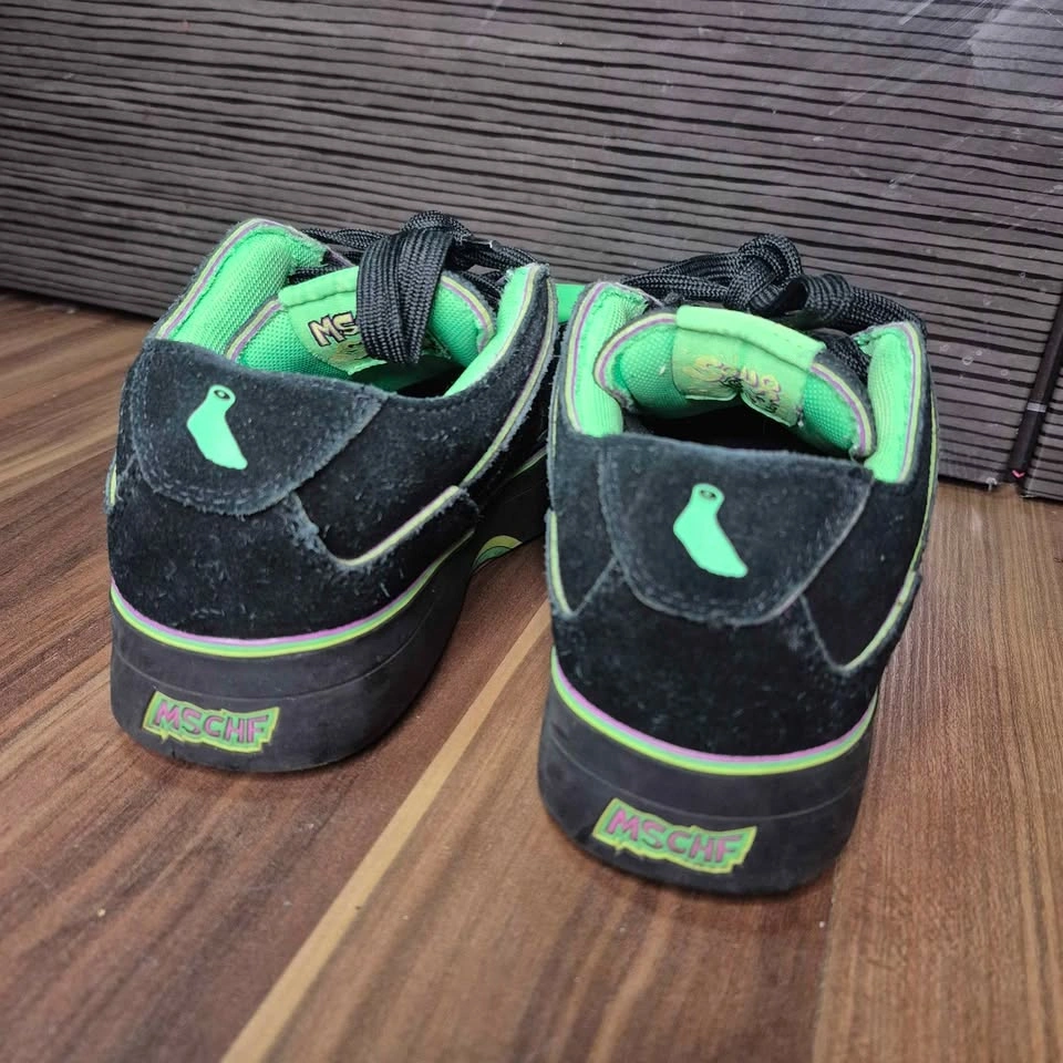 MSCHF Gobstomper Sour Edition US 6W Sneakers Black Green - photo 5