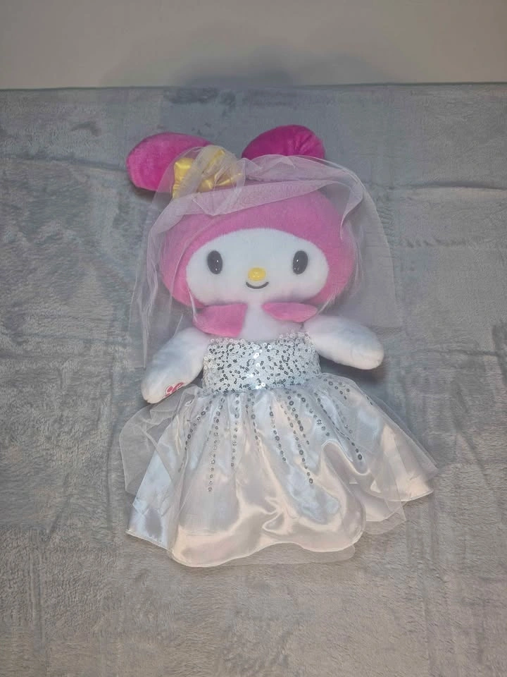 Build a bear My Melody with wedding dress outfit and veil. - photo 3