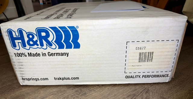 Brand New H&R Lowering Springs 51677 – Ford Fusion & Lincoln MKZ - photo 2