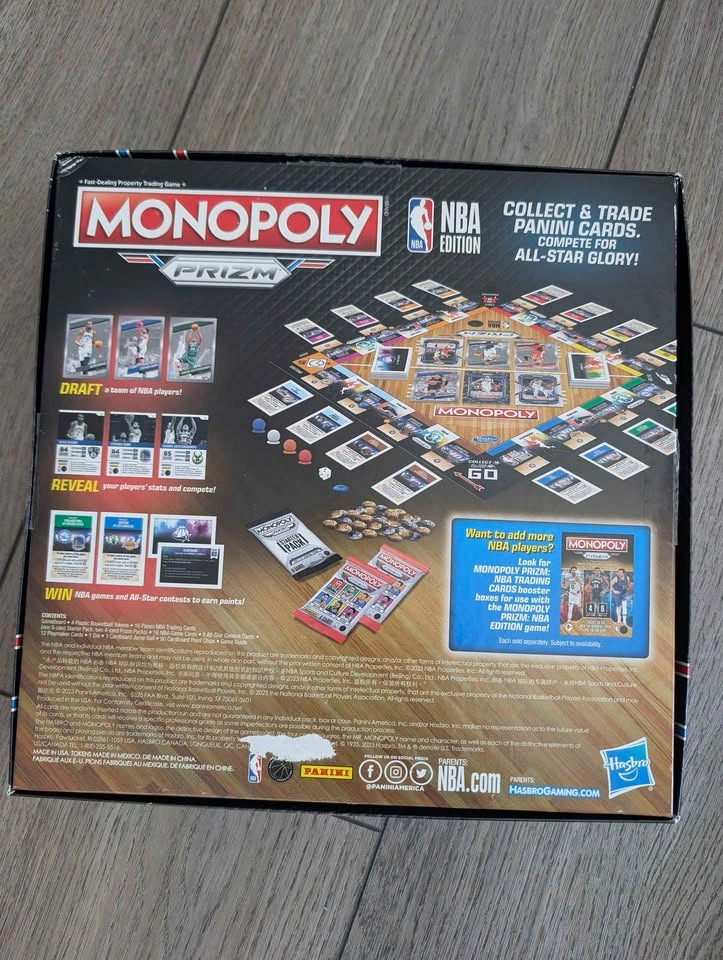 Monopoly NBA Edition Board Game - photo 2