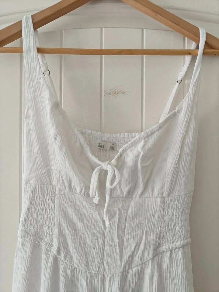 White Summer Dress Size S - photo 3