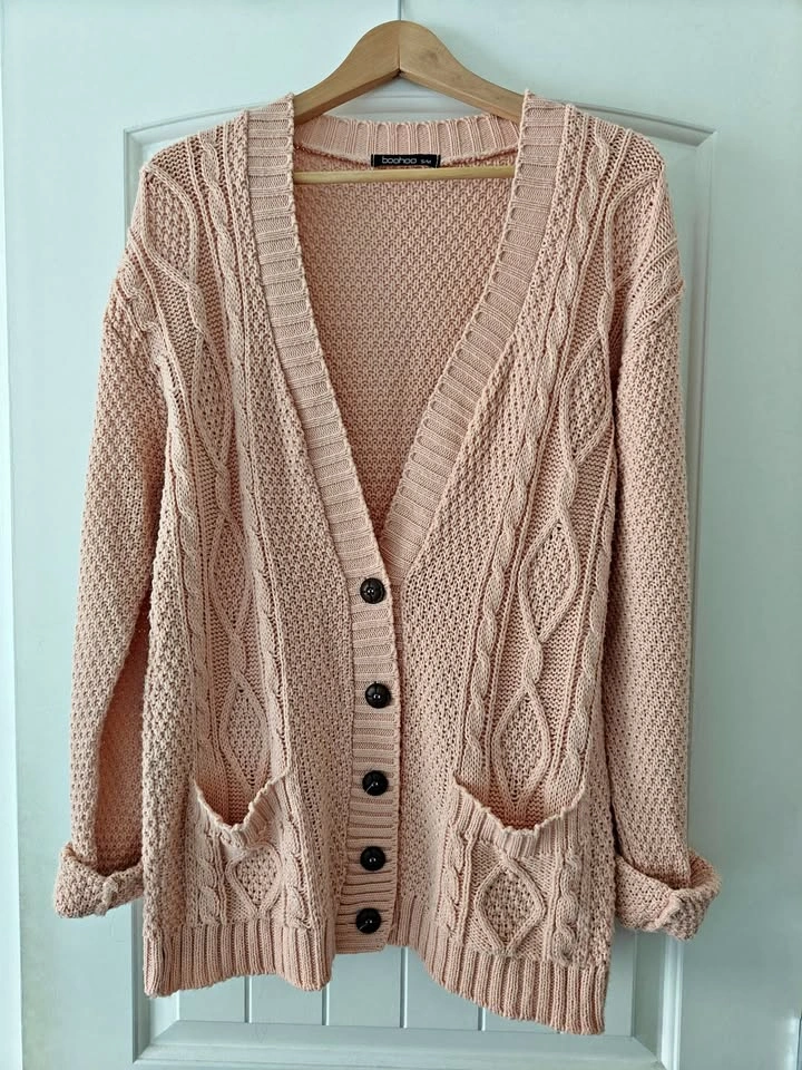 Pink Cardigan Size S/M