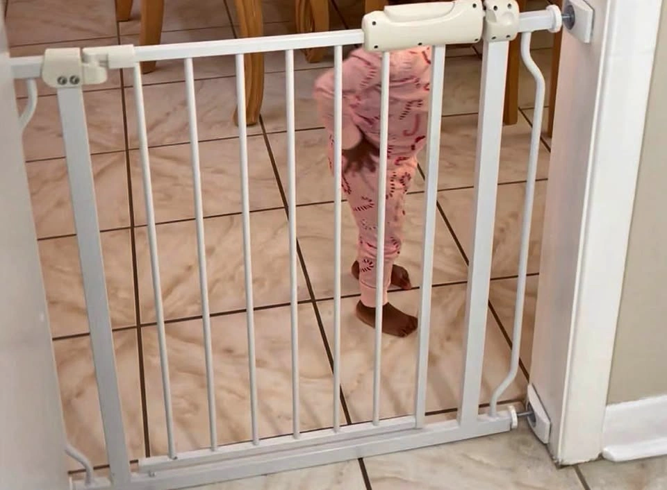 Double-Sided Auto Close Baby/Pet Gate