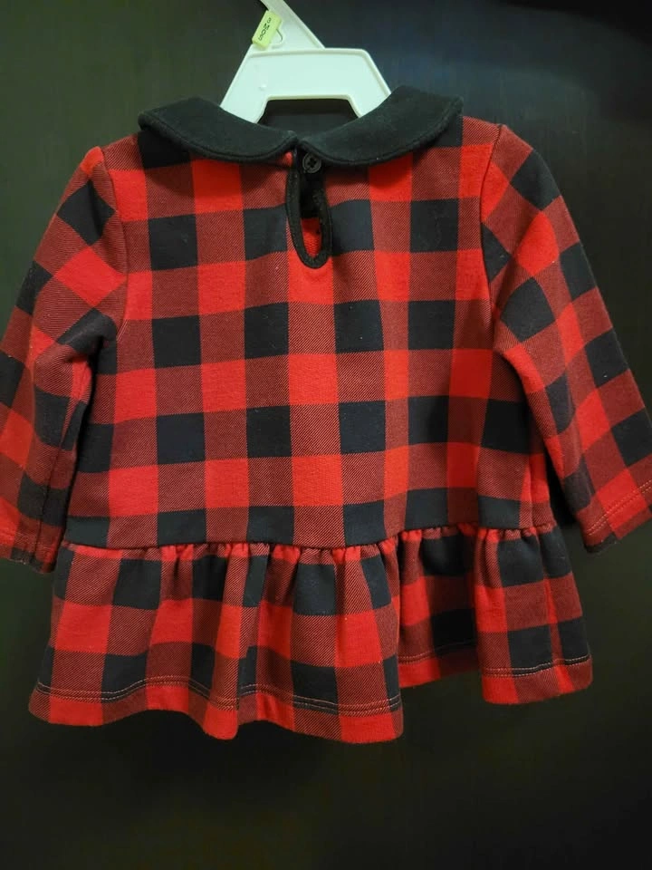 Joe Fresh Baby Buffalo Plaid Top 3-6M - photo 2