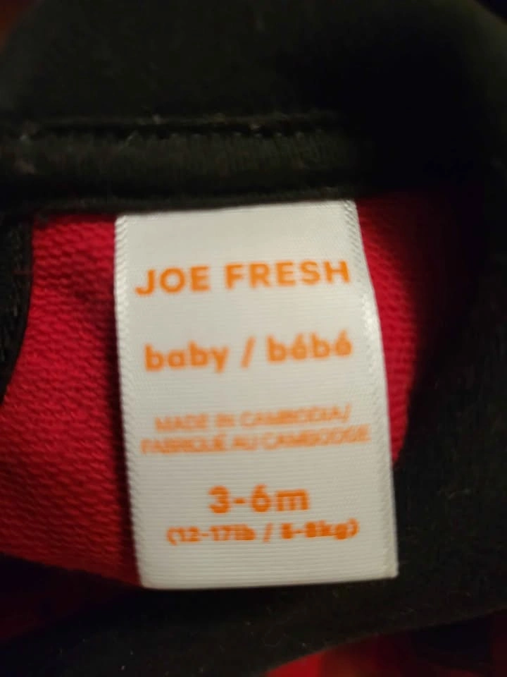 Joe Fresh Baby Buffalo Plaid Top 3-6M - photo 3