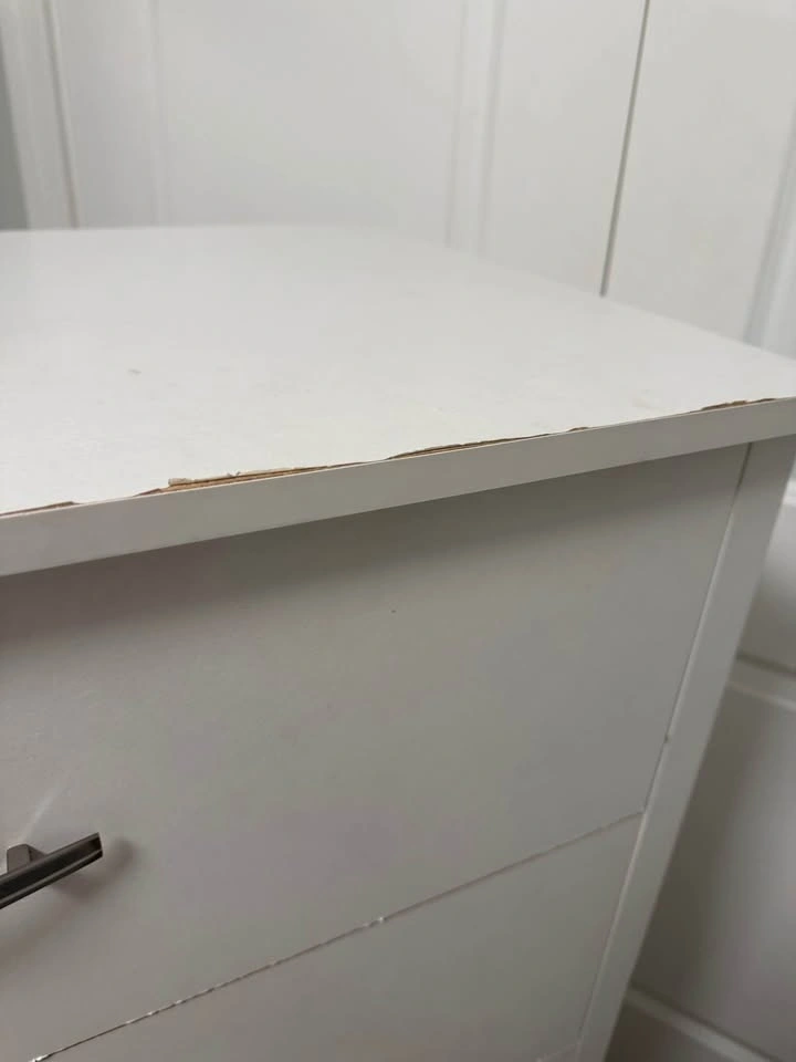 White Tall Dresser - photo 4
