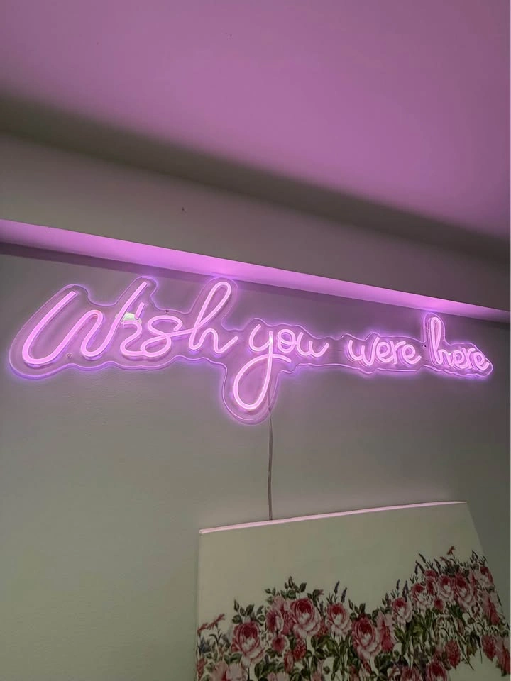 Wish You Were Here Custom LED Sign - photo 2