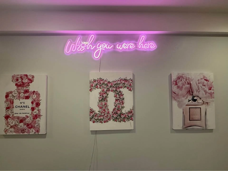 Wish You Were Here Custom LED Sign - photo 3