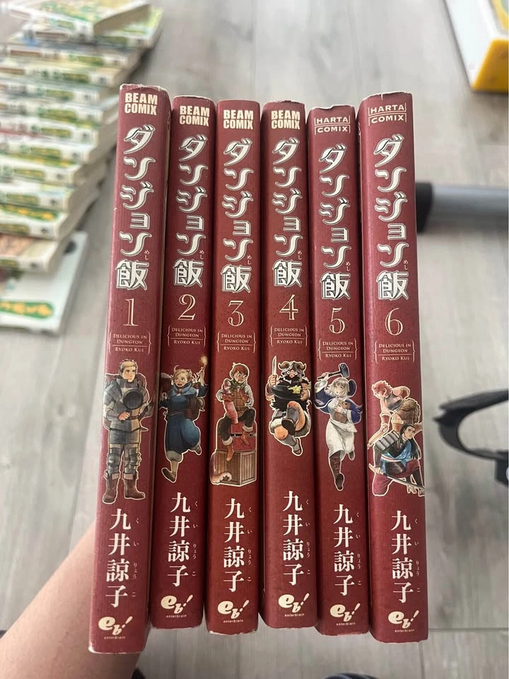 Dungeon Meshi / Delicious in Dungeon Manga Series 1-6 - photo 2