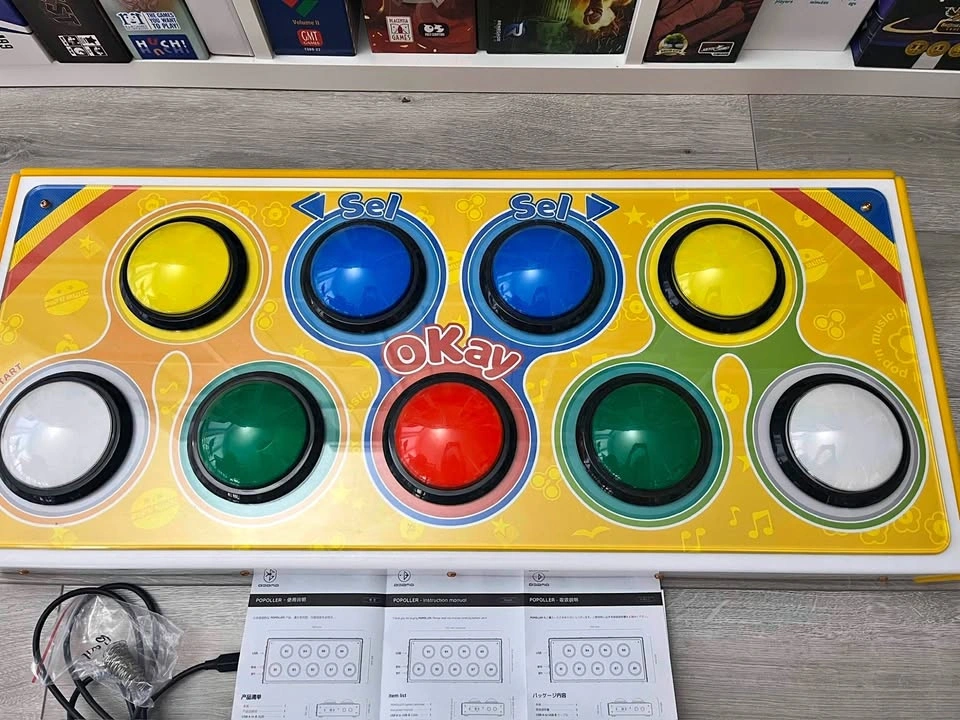 DJDAO Popoller Button Controller, Plug n’ Play