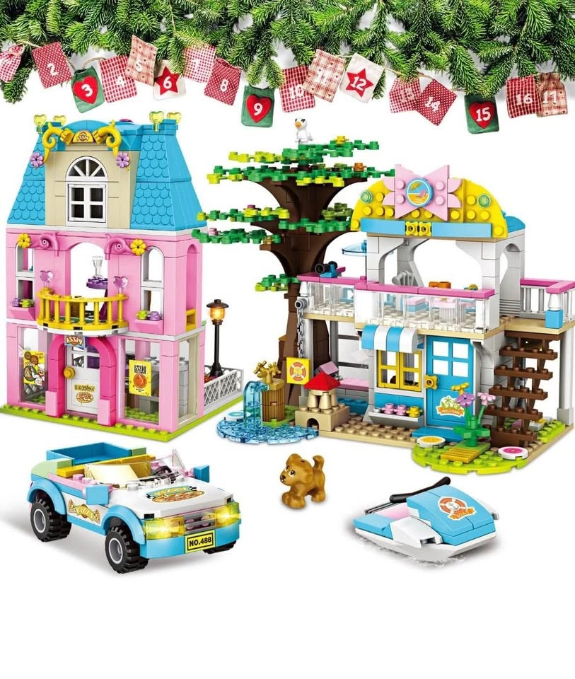 WishaLife Friends Beach House Pizza Shop Building Kit - photo 2