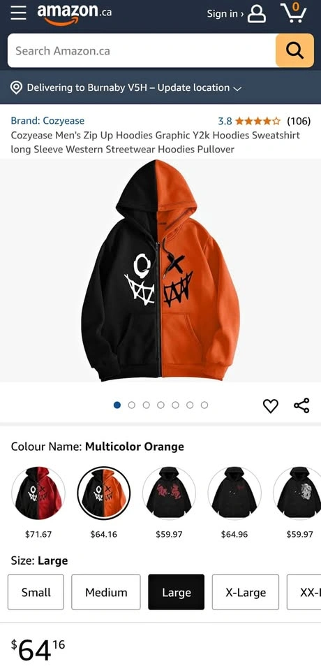!Clearance! 100% new Crazy fashion hoodie jacket