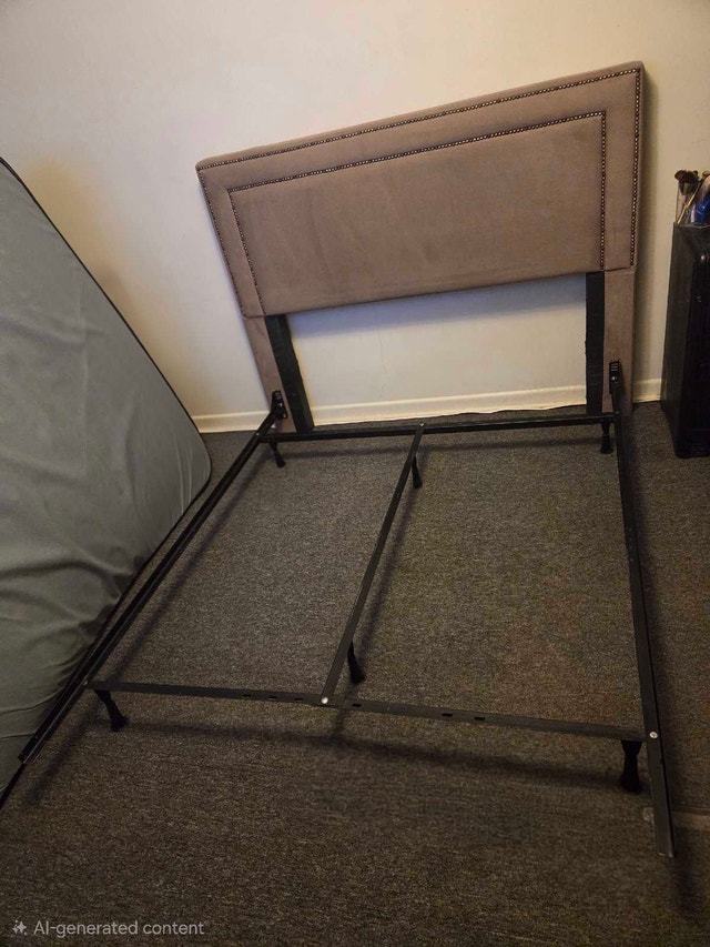 Queen Size Bed Frame and Headboard