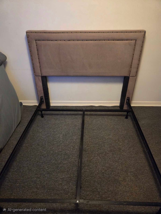 Queen Size Bed Frame and Headboard - photo 2