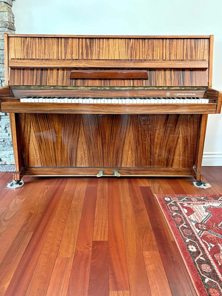 Unique Exotic Wood Piano
