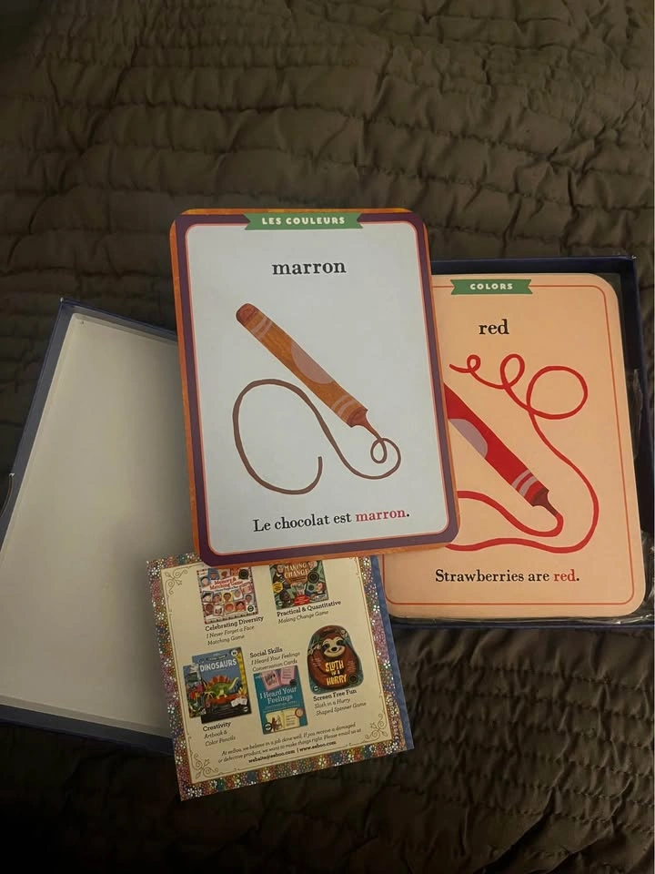 French Vocabulary Flash Cards - photo 2