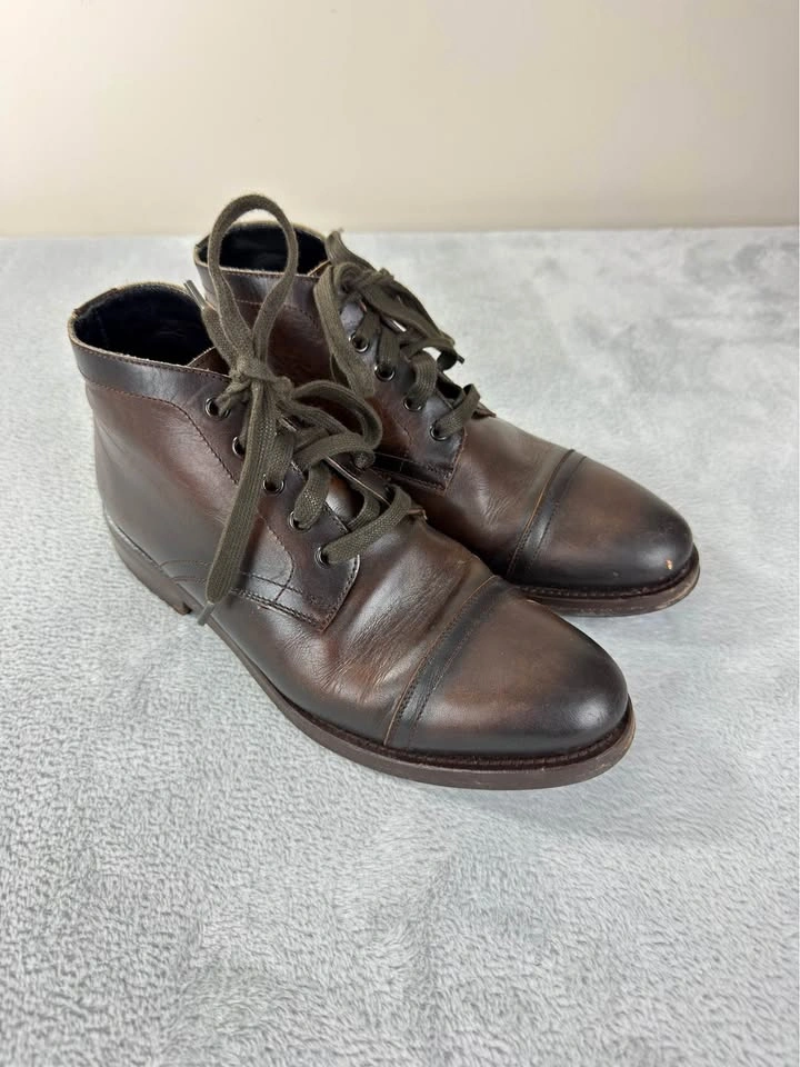 Thursday Boot Co Men's Size 7 US Cadet Brown Leather Boots