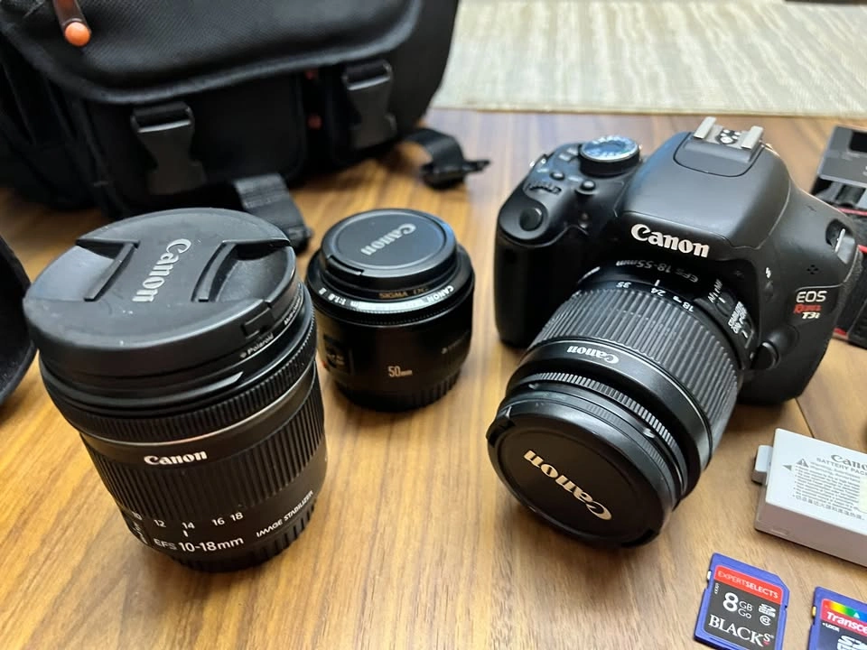Canon Rebel T3i Kit with 3 Lenses for Photography - photo 2