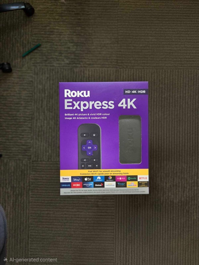 Roku Express 4K Box unopened
