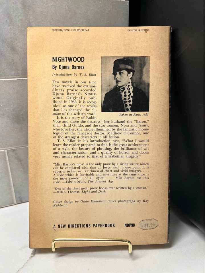 Nightwood by Djuna Barnes - Vintage 1961 Edition - photo 2