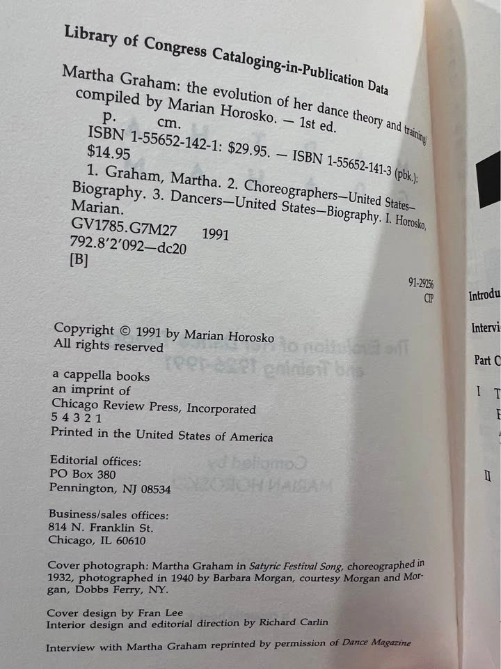 Martha Graham: Dance Theory & Training 1926-1991 - photo 2
