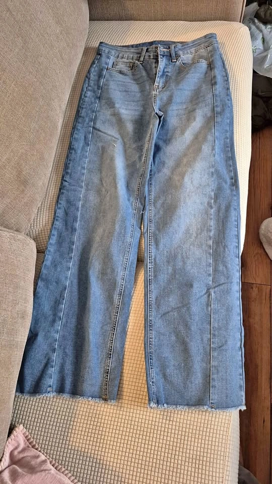 Sidefeel Wide Leg Jeans size 8