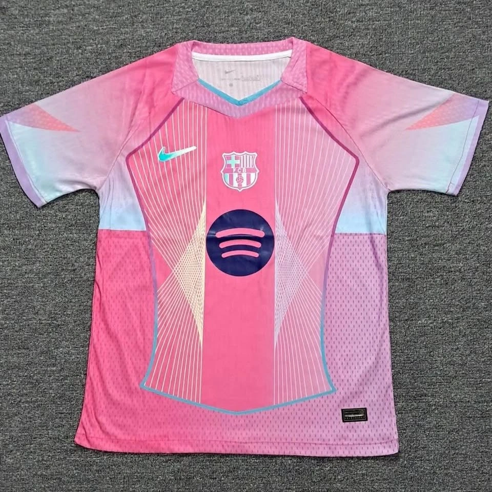FC Barcelona Pink Jersey