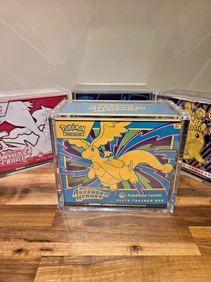 Pokemon ETB Acrylic Cases [Check Listing for Bulk Discount]