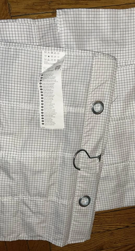 IKEA STUK 16-Pocket Over-the-Door Shoe Organizer - White/Grey - photo 2