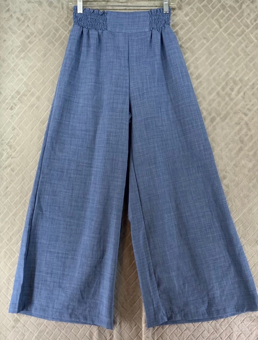 New Women’s PL Wide Leg Straight Flowy Pants