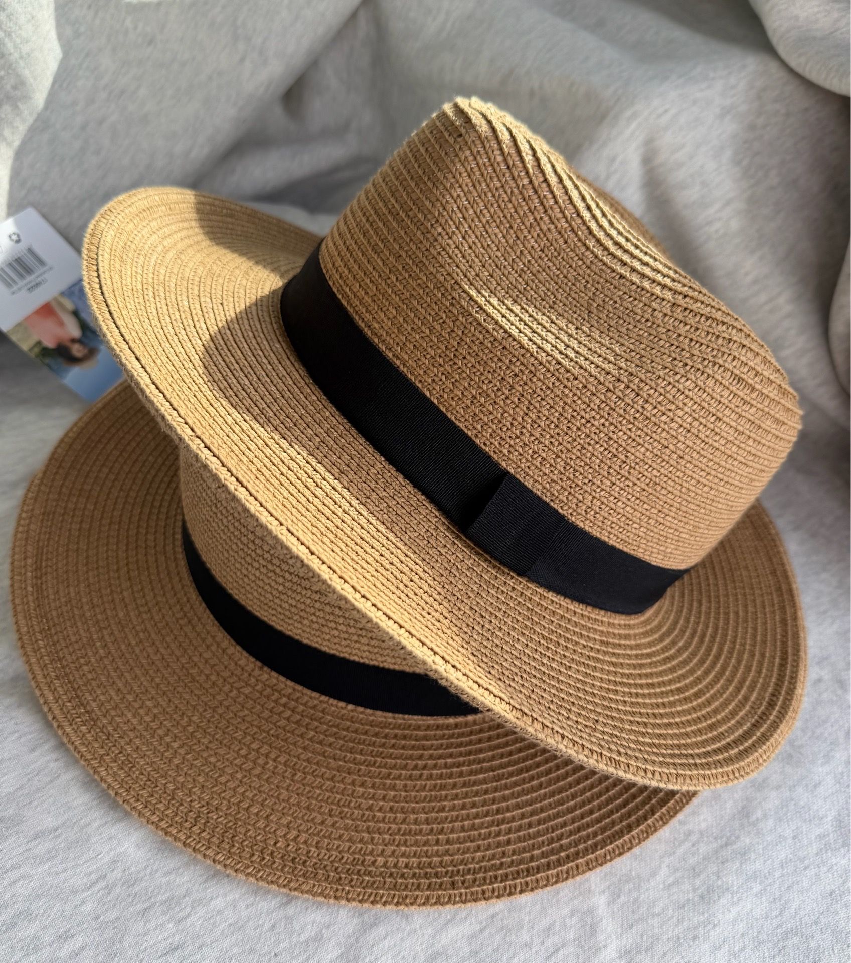 NWT Women’s Packable Fedora Summer Sun Hat $12 - photo 3