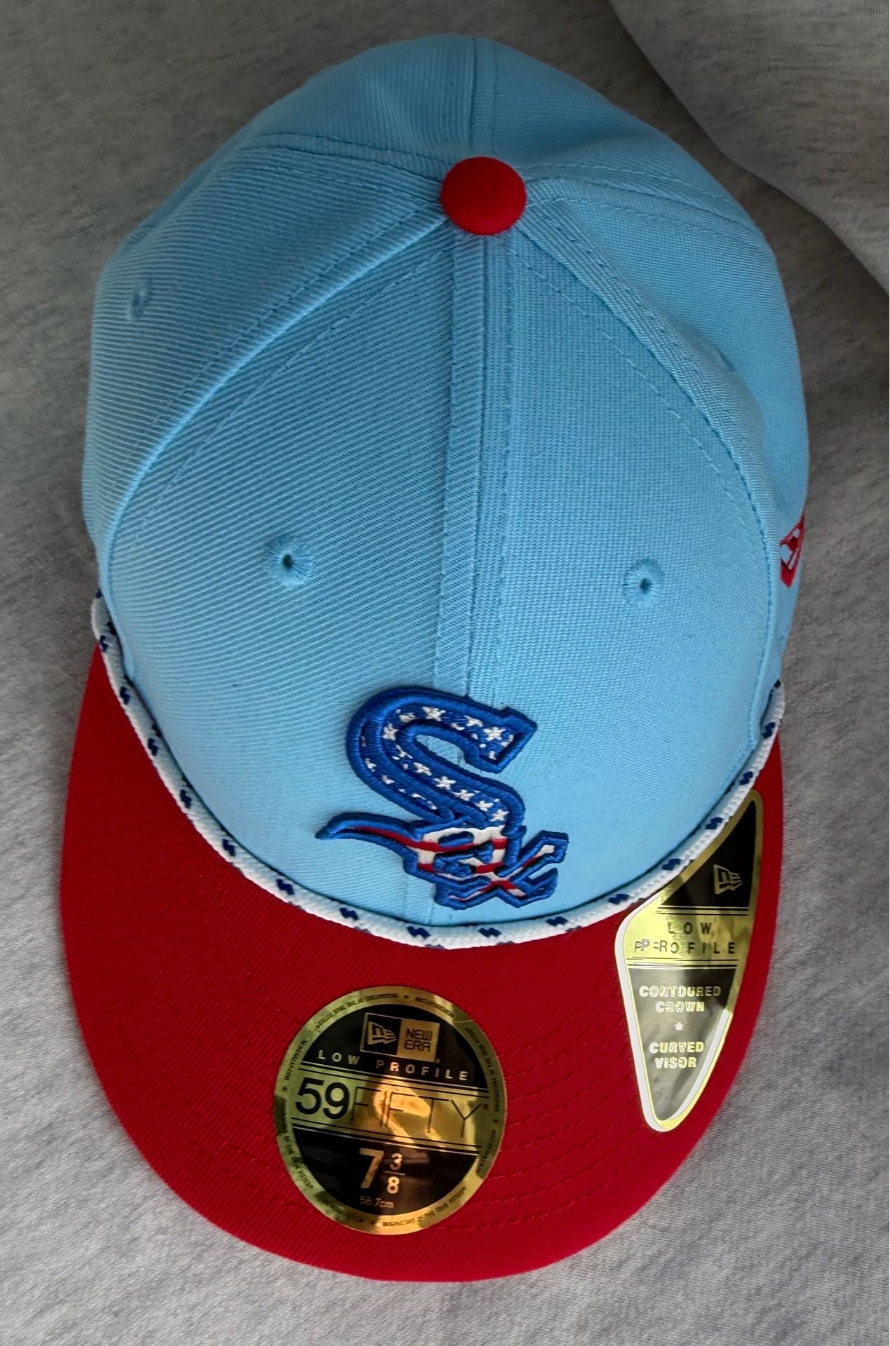 NWT Chicago White Sox America Themed Red, White & Blue Fitted Ba - photo 3