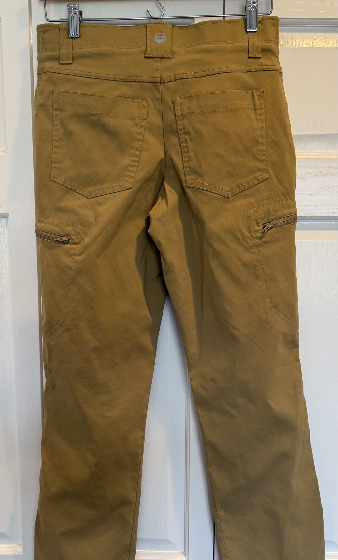 Men's Wrangler Outdoor Pants Size 30x30 Camel Color $8 - photo 5