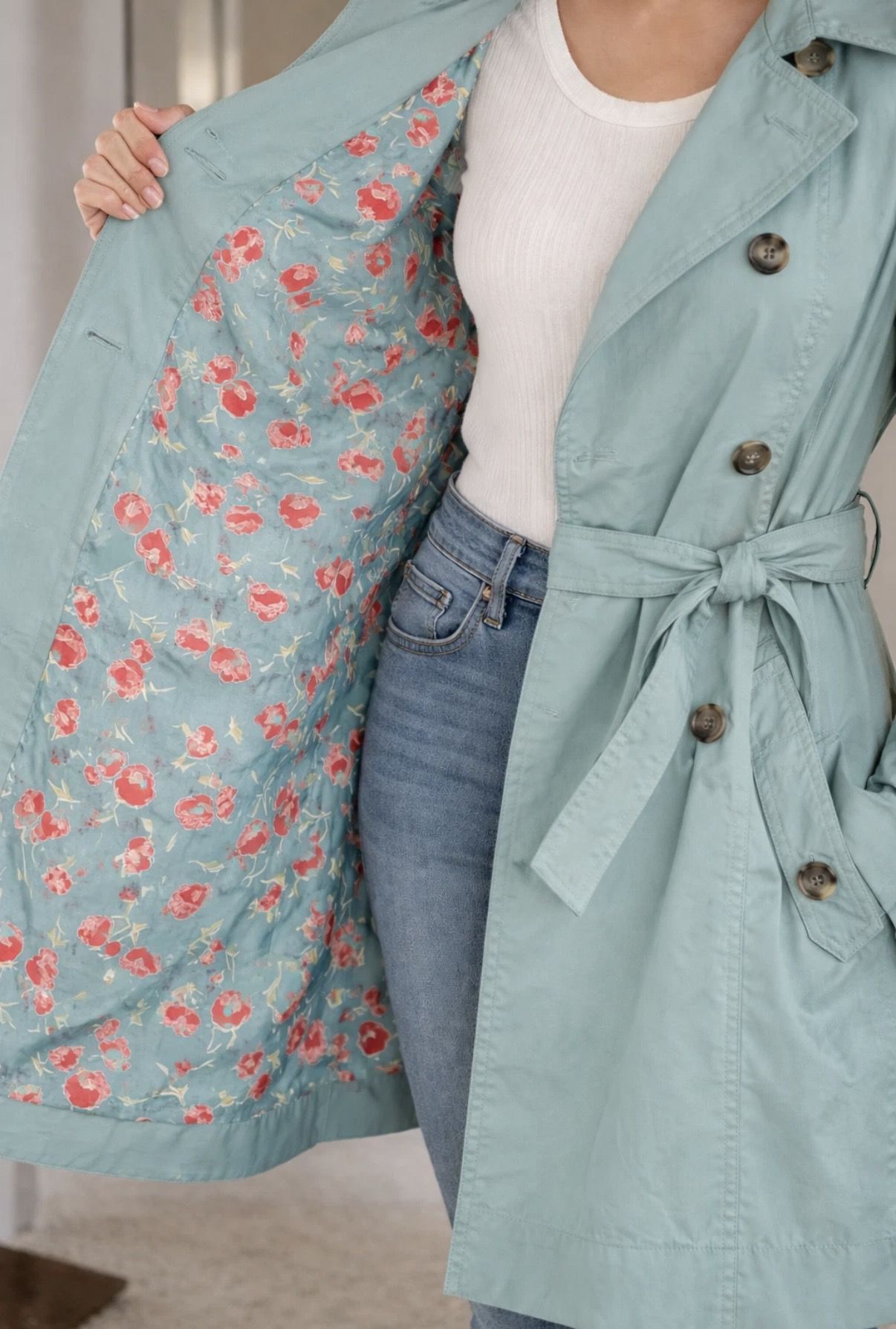 Like New Lauren Conrad Women’s Size 12 Pastel Teal Spring Jacket