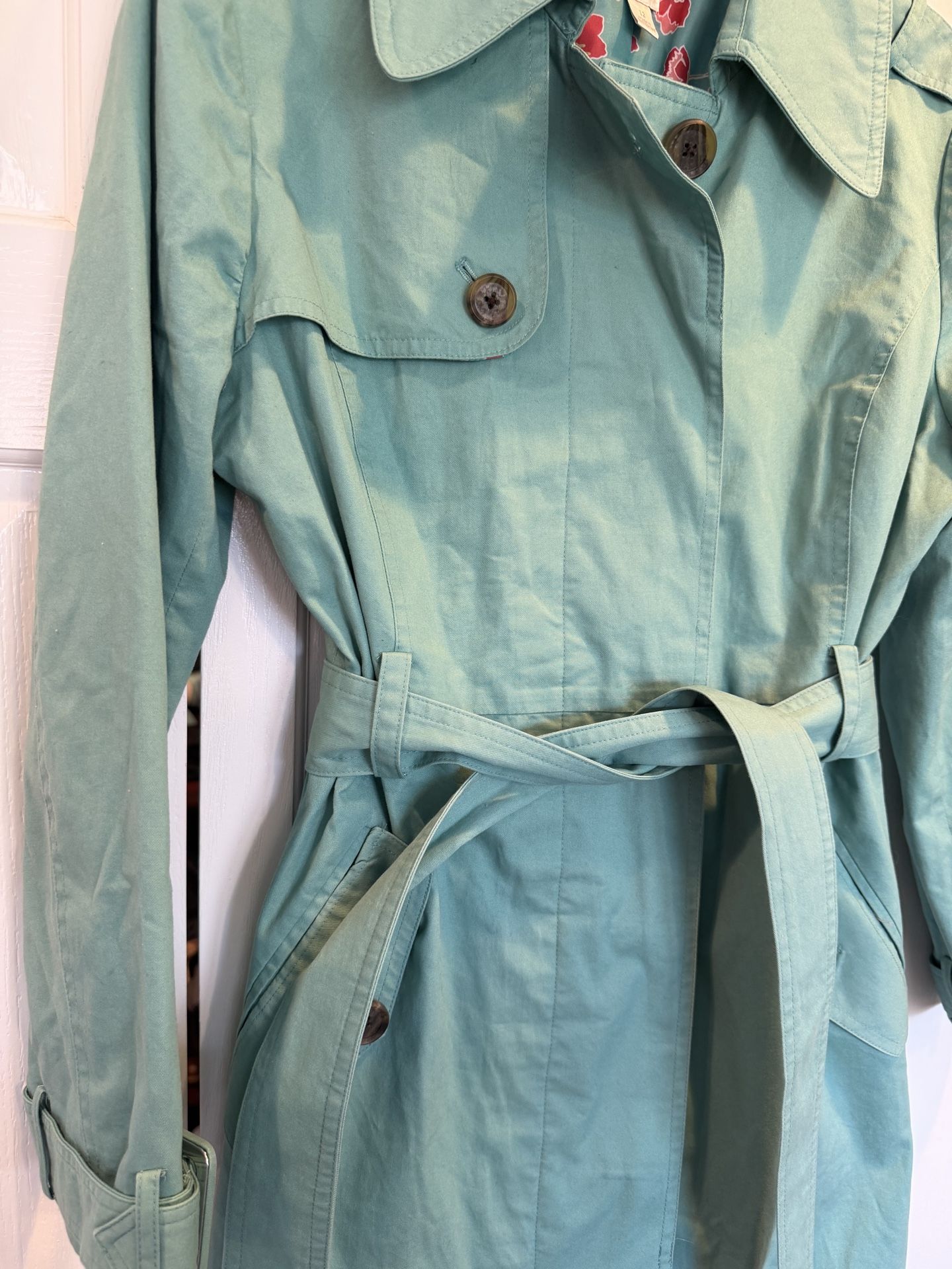 Like New Lauren Conrad Women’s Size 12 Pastel Teal Spring Jacket - photo 3