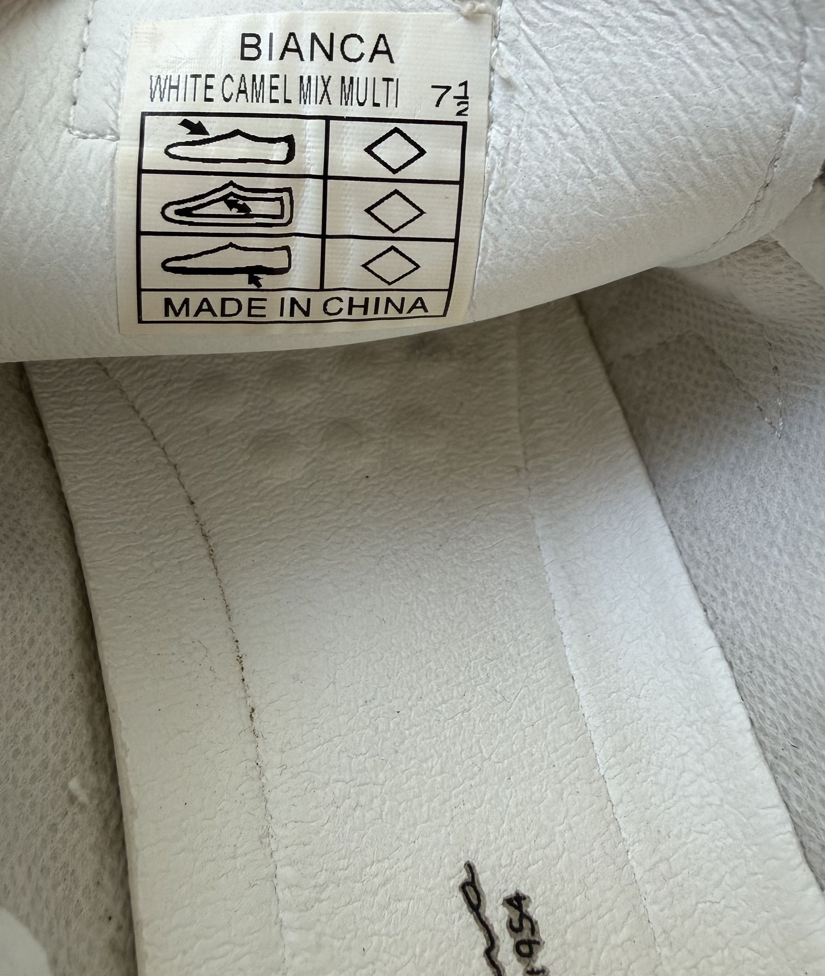 Women’s 7.5 Canvas & suede sneakers, Vintage Havana Bianca - photo 2