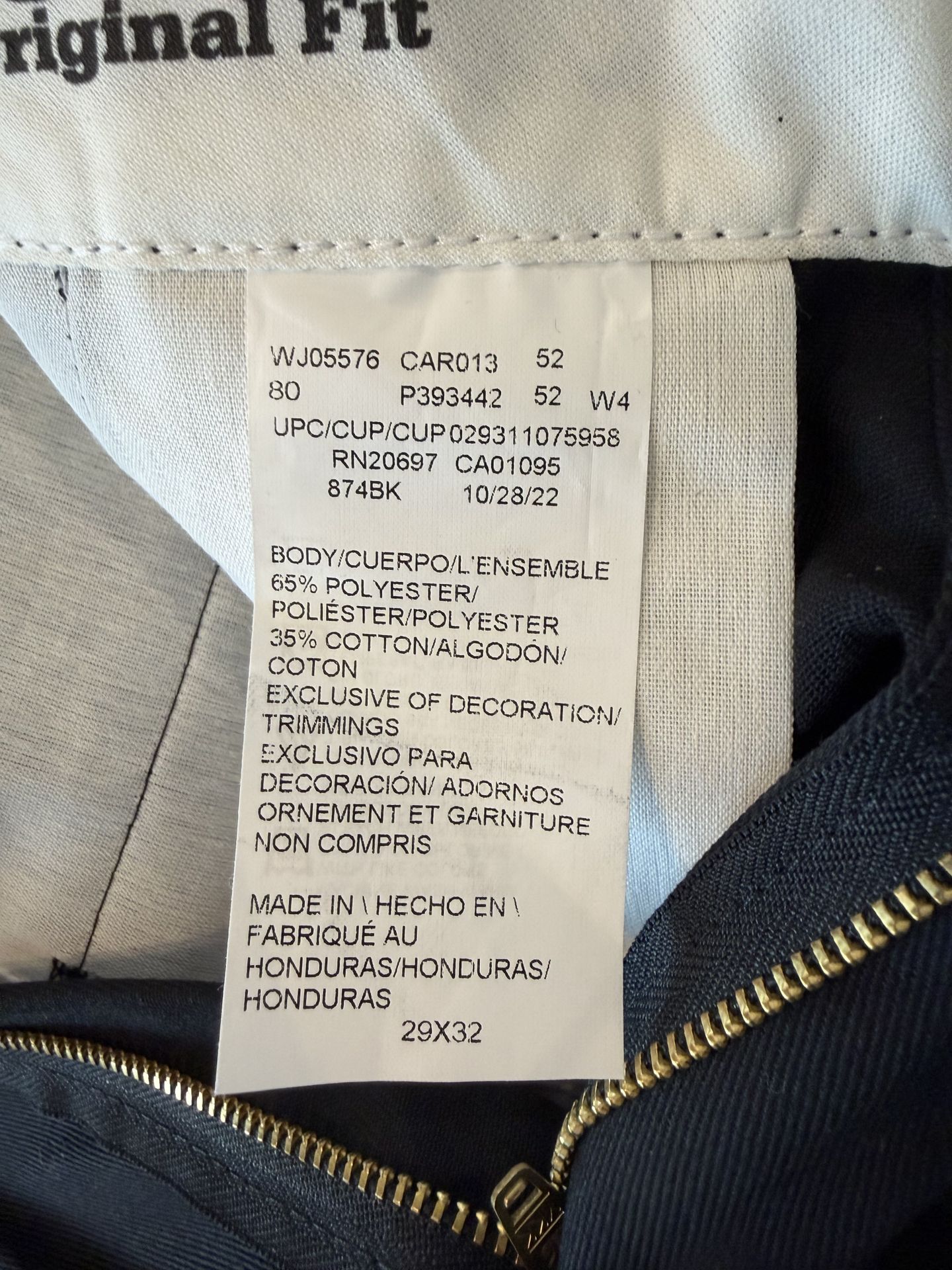 NWOT Men’s Dickies 874 Original Fit Black Work Pants $15 - photo 4