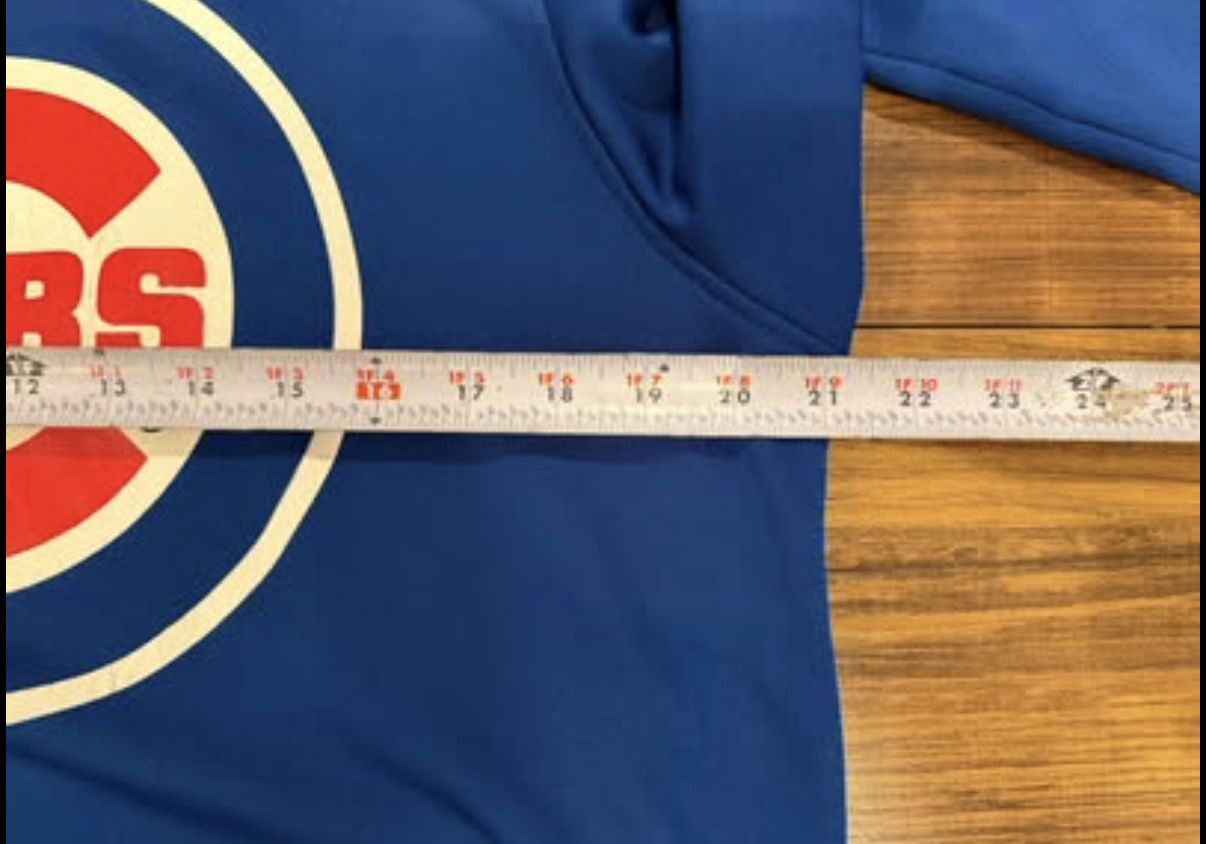 Like New Mens Chicago Cubs Camo Hoodie - Size Medium $25 - photo 5