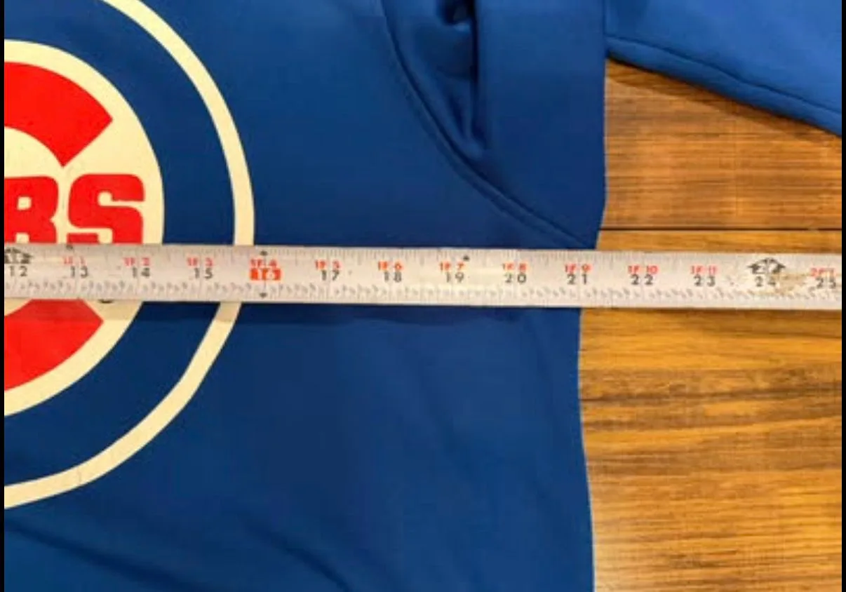 Like New Mens Chicago Cubs Camo Hoodie - Size Medium $25 - photo 5