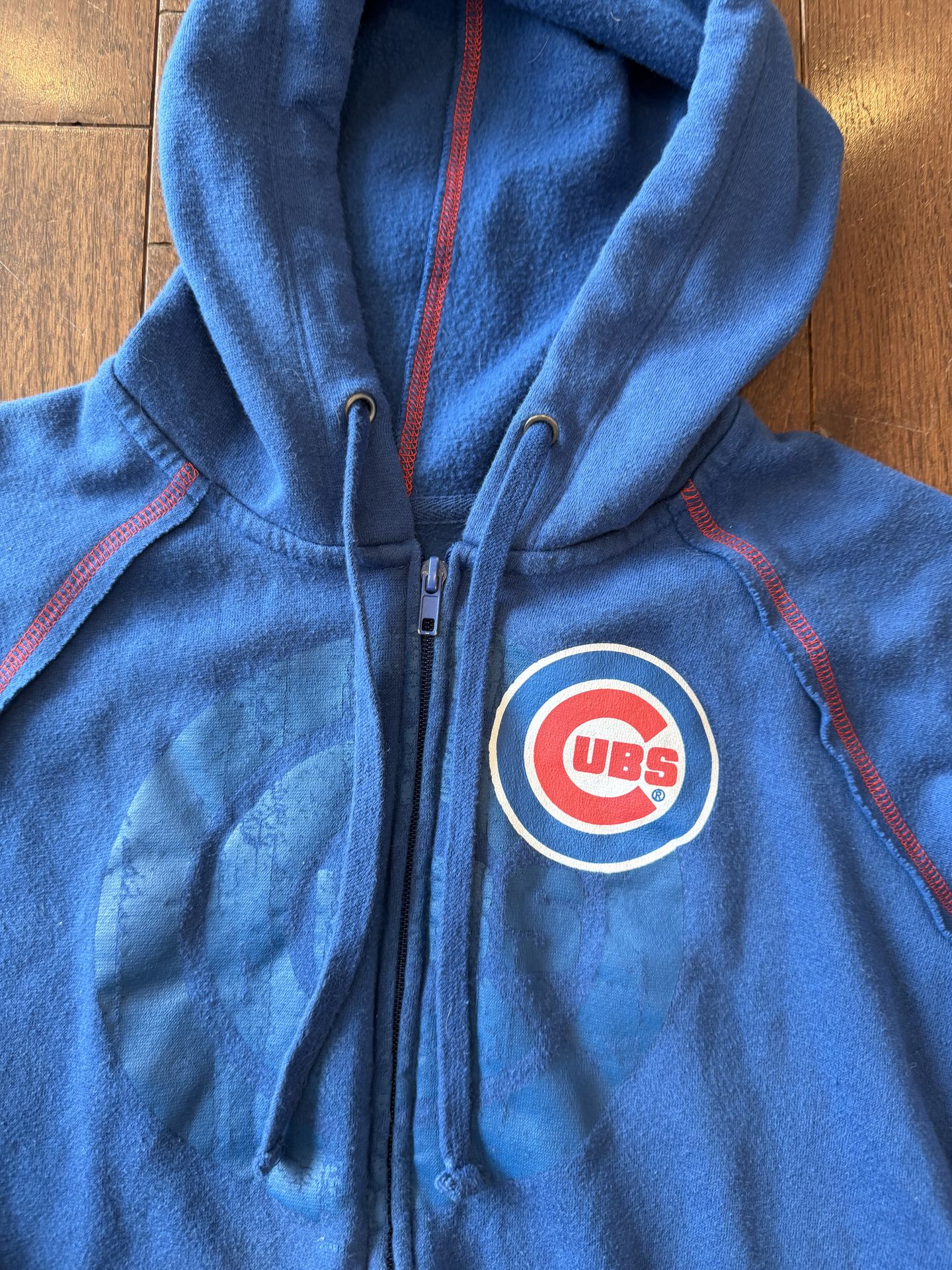 Women’s Chicago Cubs Zip Up Hoodie Size S - photo 2