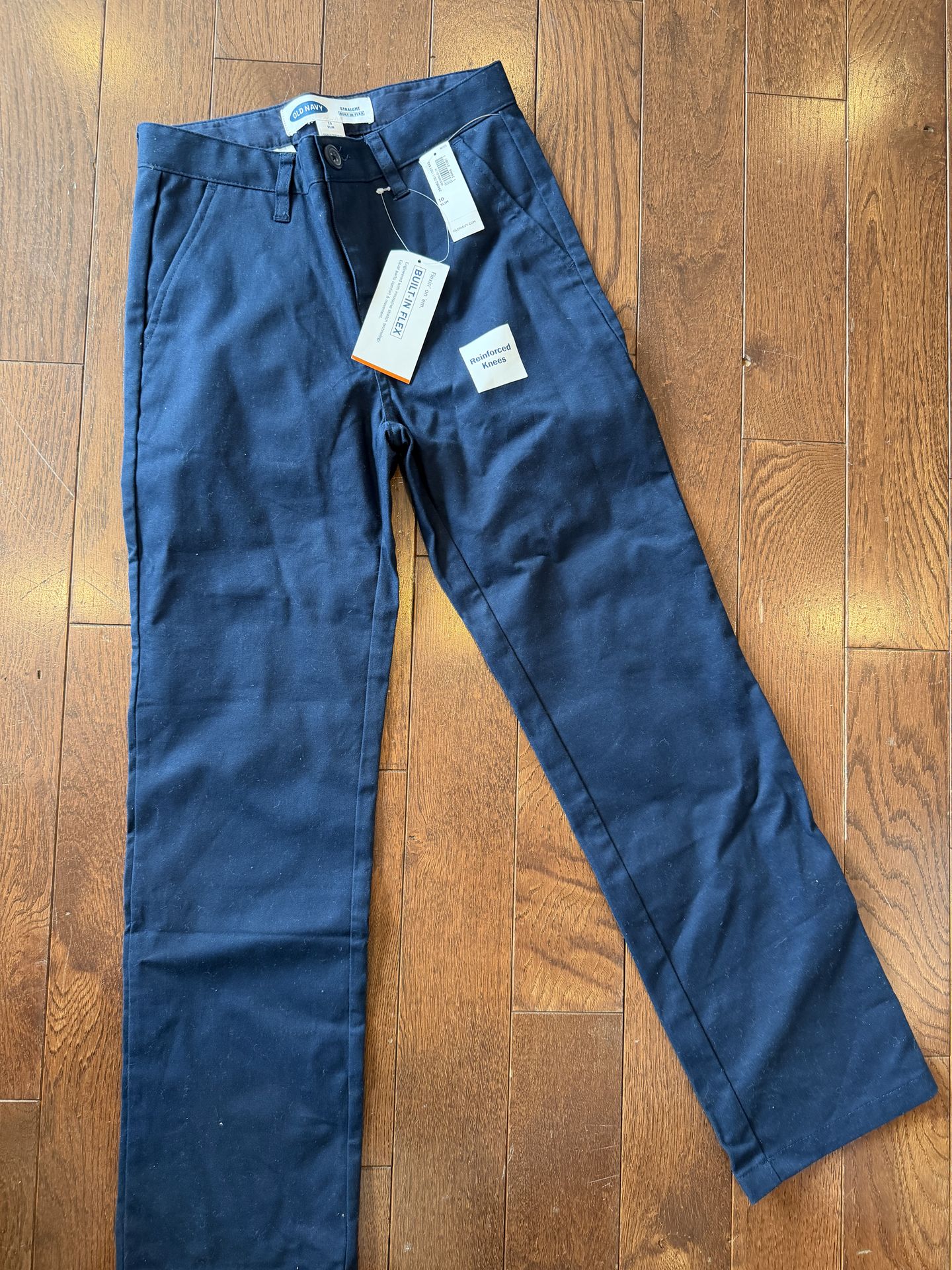 NWT Boys Size 10 Slim Navy Uniform Pants $10