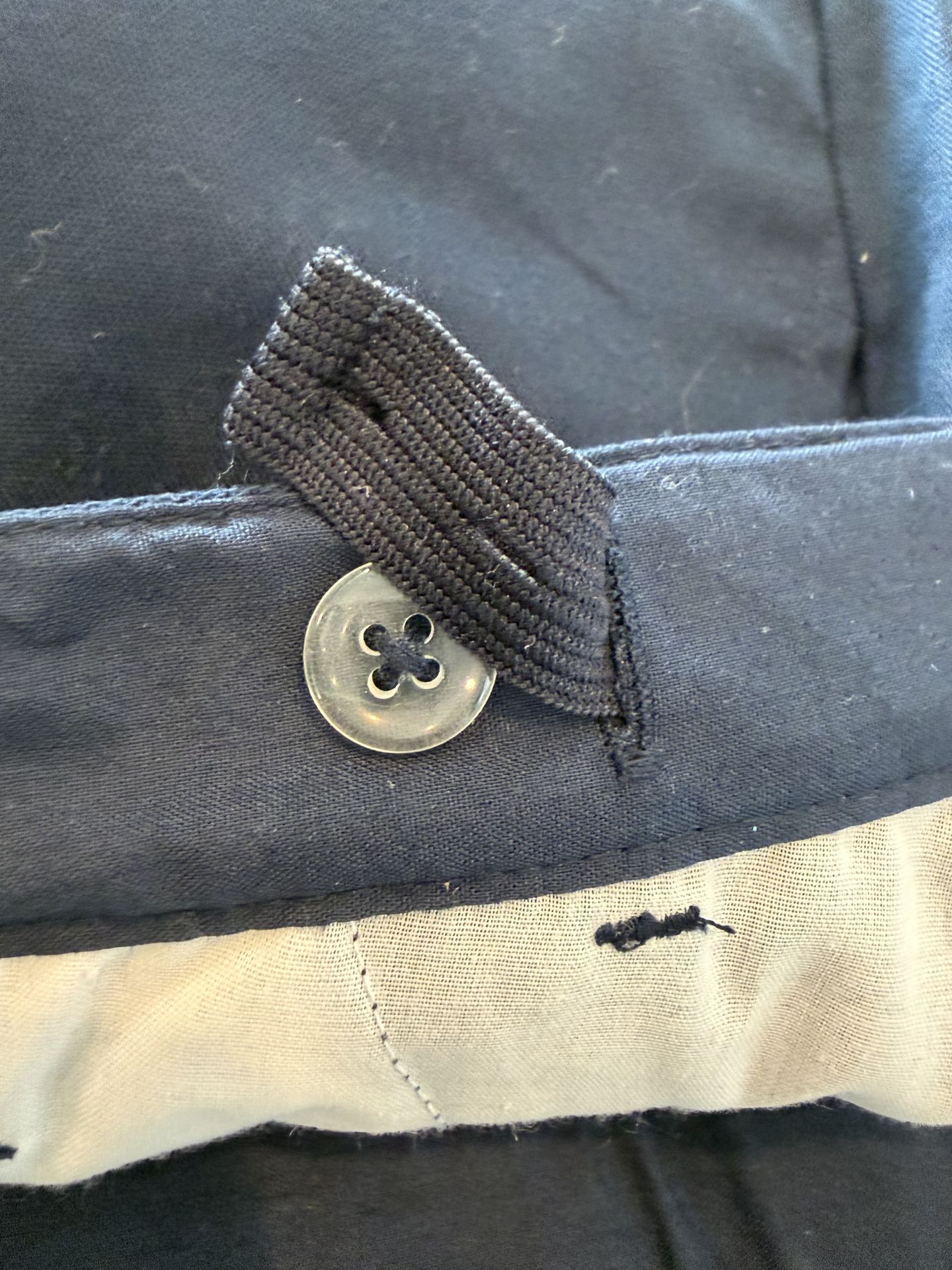 NWT Boys Size 10 Slim Navy Uniform Pants $10 - photo 3