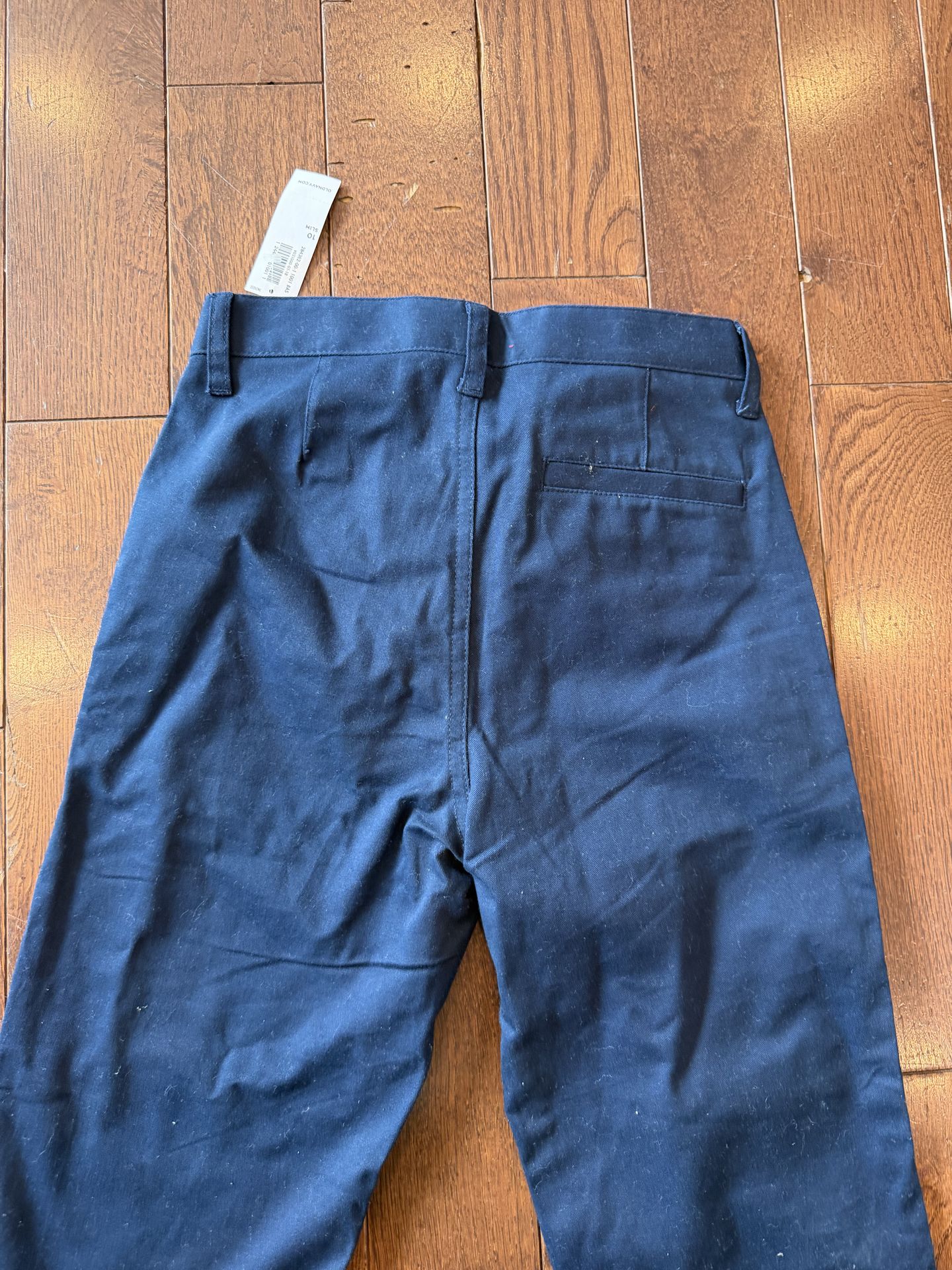 NWT Boys Size 10 Slim Navy Uniform Pants $10 - photo 4