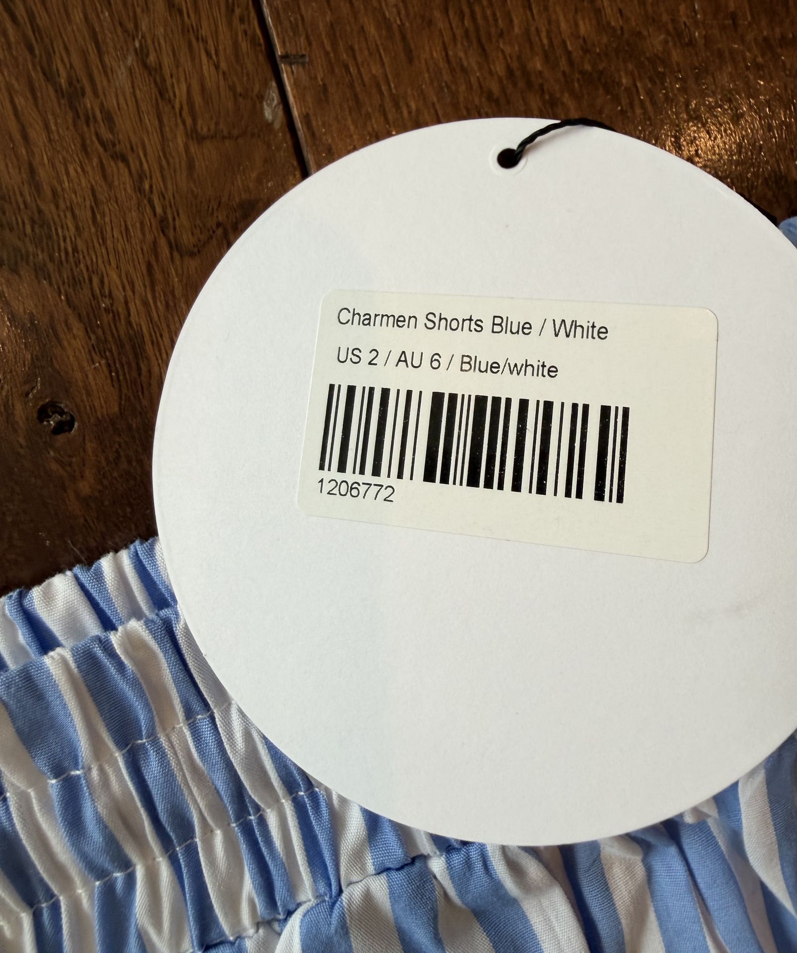 NWT Princess Polly Sincar Striped Lounge Shorts Size 2 $8 - photo 2