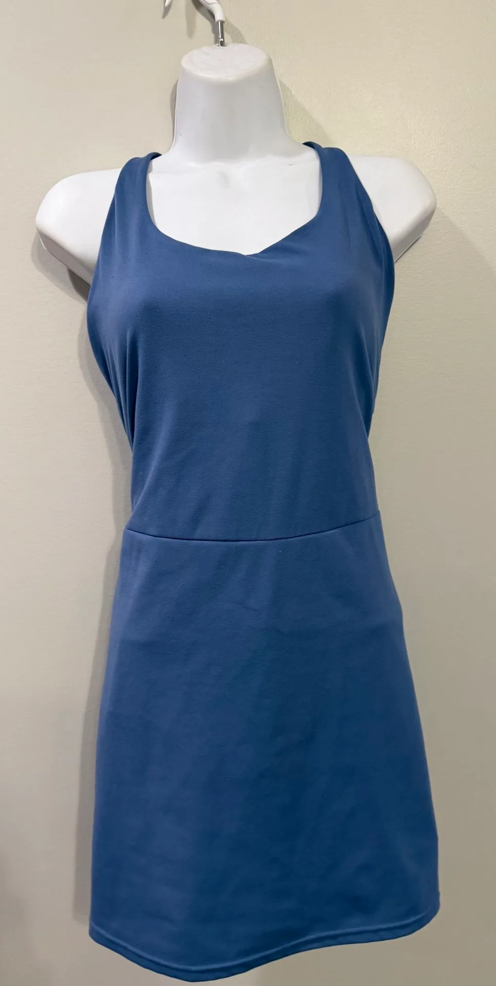 Women's Elle Sport Active Tank Dress Periwinkle/Blue, Size L, Po