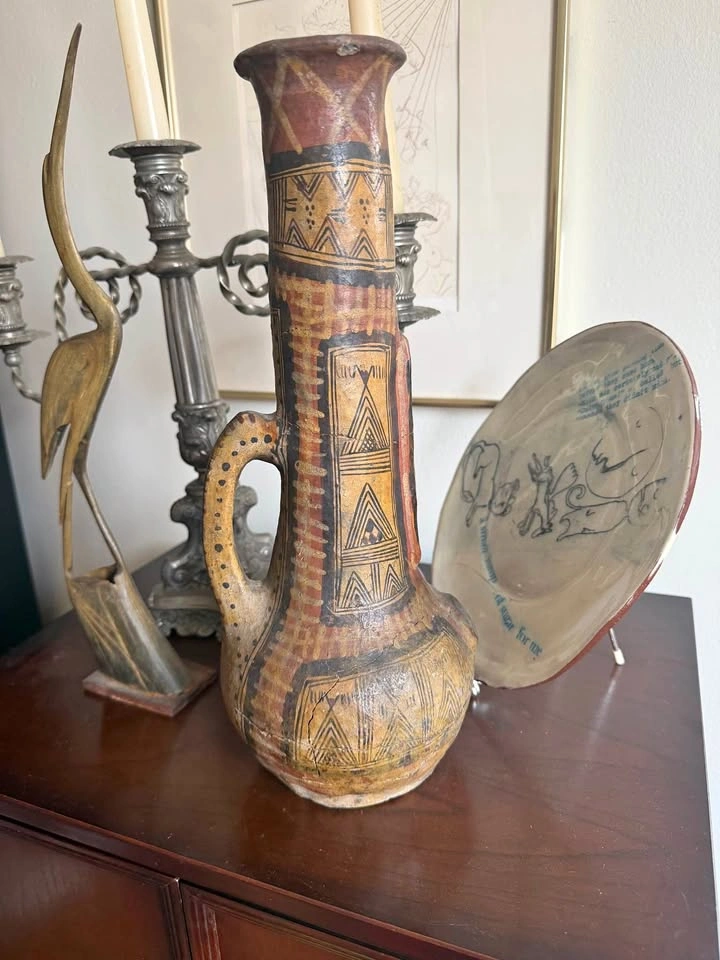 19th Century Kabyle Pottery Vase from Algeria