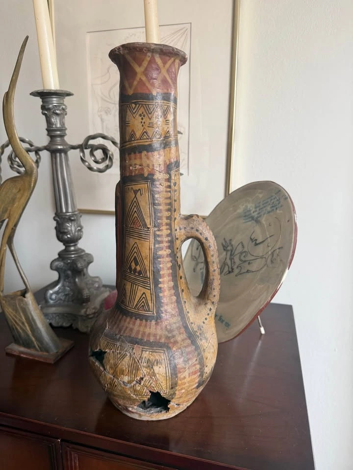19th Century Kabyle Pottery Vase from Algeria - photo 2